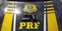 PRF prende homem por porte ilegal de arma de fogo em Natal/RN