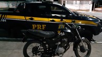 PRF prende homem em Ceará-Mirim/RN com motocicleta adulterada
