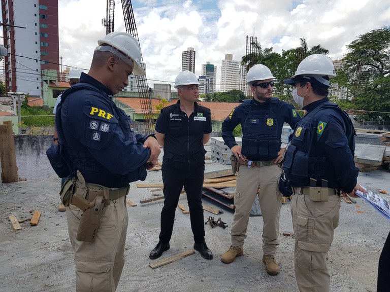 Ministro da Justiça e Segurança Pública visita obra da Nova Sede da Superintendência da PRF no Rio Grande do Norte