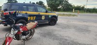 Dois adolescentes foram apreendidos e uma motocicleta foi recuperada pela PRF em Mossoró/RN