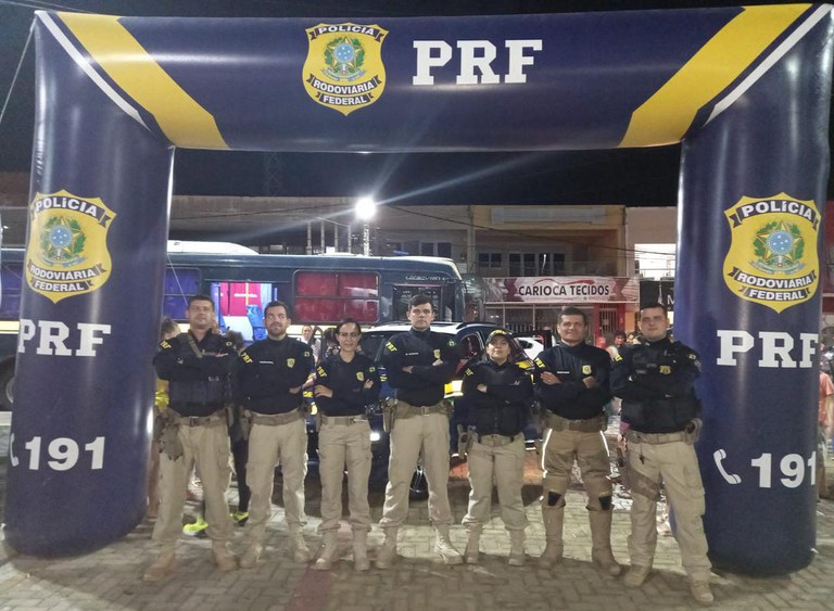 PRF, Polícia Militar e DETRAN realizam ação educativa de encerramento do Movimento Maio Amarelo em Currais Novos/RN