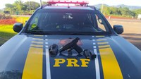 PRF apreende arma e carregadores em Lajeado