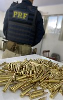 PRF prende traficante com 200 munições para fuzil em Pelotas