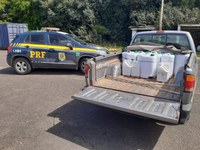 PRF prende contrabandista de agrotóxicos em Pantano Grande