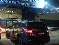 PRF escolta paciente para realizar transplante de órgãos em Porto Alegre/RS