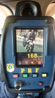 PRF flagra motociclista transitando a 168 km/h em Montenegro/RS