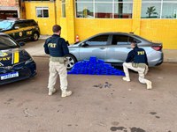 PRF prende traficante transportando mais de 83 quilos de cocaína
