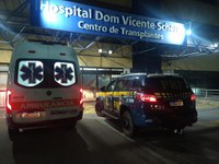 PRF escolta paciente para realizar transplante com urgência em Porto Alegre/RS