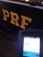 PRF prende motorista embriagado em São Gabriel