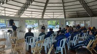 PRF realiza palestra para motoristas profissionais do Sanep em Pelotas/RS