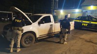 PRF prende dois homens com camionete clonada em Pantano Grande/RS