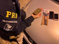 PRF prende mulher que transportava munições de calibre restrito em Caxias do Sul