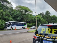 PRF realiza atividades direcionadas à prevenção de acidentes em Santa Maria e região