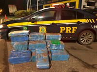 PRF apreende 318 quilos de maconha em Passo Fundo