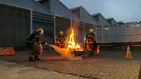 PRF capacita 30 brigadistas de incêndio na Sede em Porto Alegre