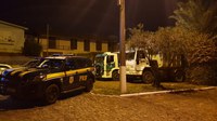 PRF e BM recuperam 2 caminhões roubados e prendem três criminosos em Júlio de Castilhos