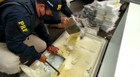 PRF encontra 65 quilos de cocaína dentro de geladeira em Montenegro