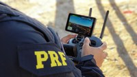 PRF intensifica fiscalização com uso de drone em Bento Gonçalves