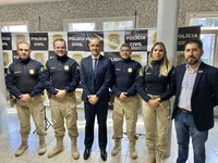 PRF participa da solenidade de troca da chefia da Polícia Civil do RS