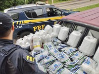 PRF prende contrabandista com carga de agrotóxico
