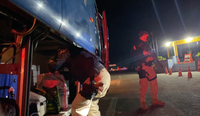 PRF prende dois foragidos durante a madrugada no Rio Grande do Sul