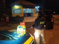 PRF prende traficante com maconha e cocaína em Pantano Grande