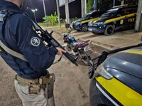Em Ariquemes/RO, PRF recupera motocicleta com registro de roubo/furto