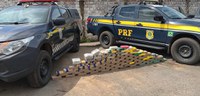 Em Porto Velho/RO, PRF e PM apreendem mais de 100 Kg de drogas ilícitas