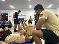 Em Rondônia, Polícia Rodoviária Federal realiza aplicação do Teste de Aptidão Física em todo o efetivo