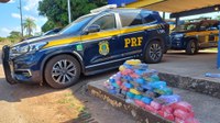 Em Porto Velho/RO, PRF intercepta 50 kg de cocaína em ônibus