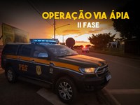 PRF dará início à segunda fase da Operação Via Ápia em Rondônia