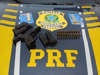 PRF apreende arma de fogo em Vilhena/RO