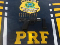 Em Humaitá/AM, PRF apreende mais uma arma de fogo
