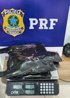 Em Vilhena/RO, PRF apreende quase 4 quilos de cocaína