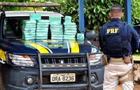 PRF apreende mais de 35 kg de cocaína em Guajará-Mirim/RO