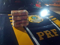 Em Itapuã do Oeste/RO, PRF apreende 4 KG de Cocaína