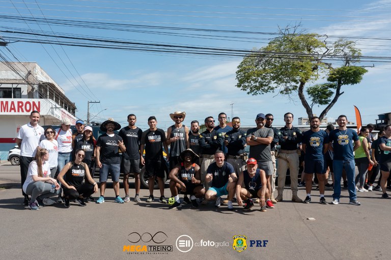 PRF em Rondônia participa da Campanha Policiais Contra o Câncer Infantil