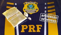 Em Ji-Paraná/RO, PRF apreende mais de 2 kg de cocaína