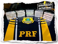 Em Ji-Paraná/RO, PRF apreende 21.18 Kg de cocaína