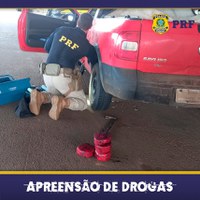 Em Pimenta Bueno/RO, PRF apreende quase 30 KG de Cocaína