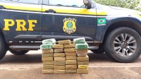 Em Porto Velho/RO, PRF apreende 34,2 Kg de cocaína