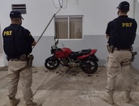 Em Porto Velho/RO, PRF identifica motocicleta adulterada