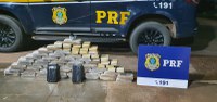 Em Rondônia, em pouco menos de 12 horas, PRF realiza 2 grandes apreensões de cocaína