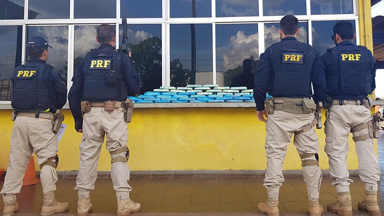 Em Porto Velho/RO, PRF apreende quase 50 KG de Cocaína