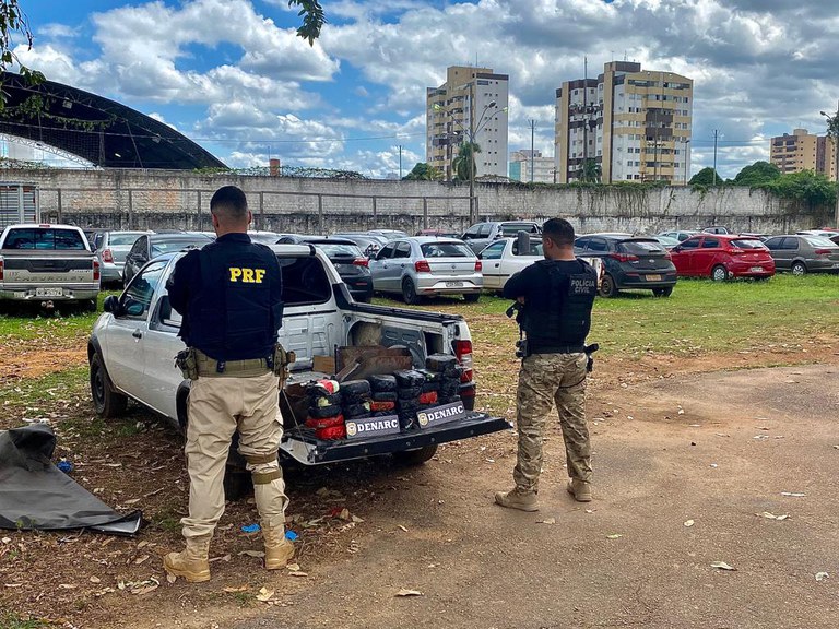 Em Porto Velho/RO, em Operação Conjunta, PRF e Polícia Civil apreendem mais de 30 KG de Cocaína