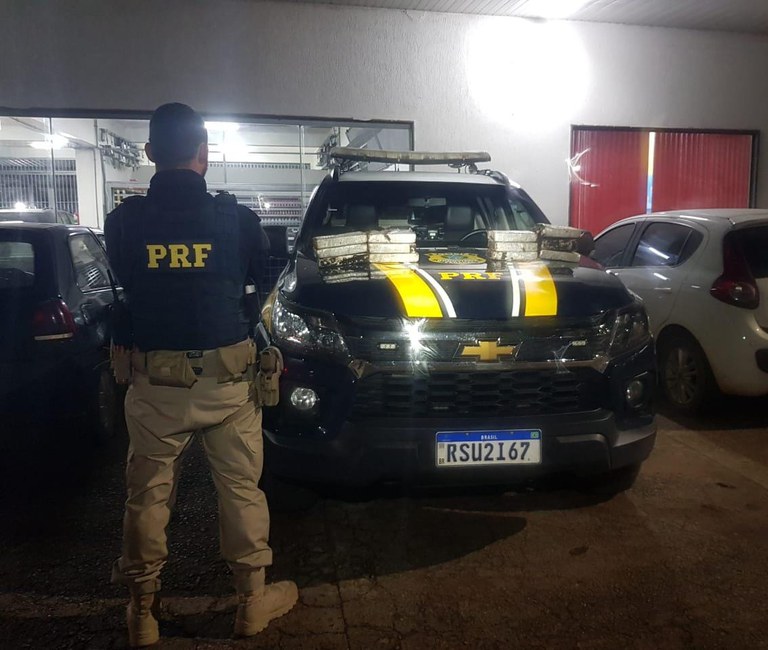 Em Porto Velho/RO, PRF apreende 13 KG de Cocaína