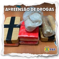 Em Rondônia, no final de semana, PRF faz duas apreensões de Drogas