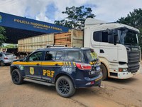 Em Rondônia, PRF identifica transporte irregular de madeira