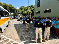 PRF realiza palestra para Motoristas de Transporte Escolar de Boa Vista/RR