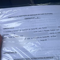 PRF prende cabo eleitoral com R$6 mil em Boa Vista-RR